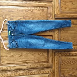Wax Jean dark wash, high waisted, push up denim skinny jeans size 13